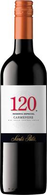 Вино красное сухое «120 Reserva Especial Carmenere»