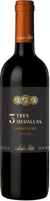 Вино красное сухое «3 Tres Medallas Carmenere»