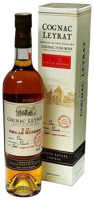 Коньяк французский «Cognac Leyrat XO Vieille Reserve» в подарочной упаковке