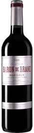 Вино красное сухое «Baron de Brane Margaux»