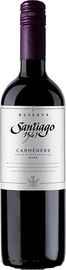 Вино красное сухое «Santiago 1541 Reserva Carmenere»