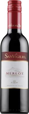 Вино красное сухое «Sanvigilio Merlot, 0.375 л» 2016 г.