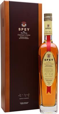 Виски шотландский «Single Malt Spey Chairman's Choice» в деревянной коробке