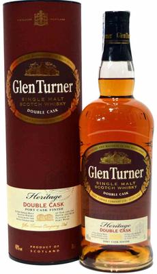 Виски шотландский «Single Malt Glen Turner Heritage Double Cask» в подарочной упаковке