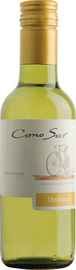 Вино белое сухое «Cono Sur Chardonnay, 0.187 л» 2016 г.