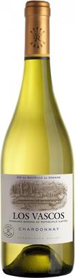 Вино белое сухое «Los Vascos Chardonnay» 2017 г.
