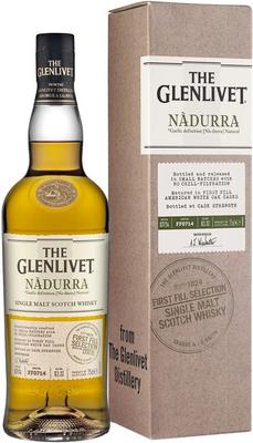 Виски шотландский «Glenlivet Nadurra First Fill Selection» в подарочной упаковке