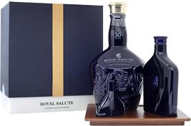 Виски шотландский «Royal Salute 30 Years Old Flask Edition» в подарочной упаковке