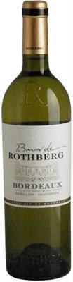 Вино белое полусладкое «Bordeau Baron de Rothberg» 2014 г.