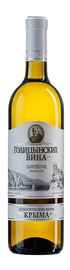 Вино столовое белое полусладкое «Голицынские Вина Шардоне Крымское»