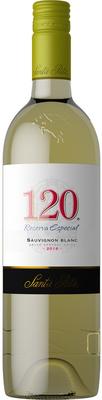 Вино белое сухое «Sauvignon Blanc 120 Reserva Especial Santa Rita»