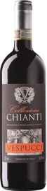Вино красное сухое «Chianti Vespucci» 2014 г.