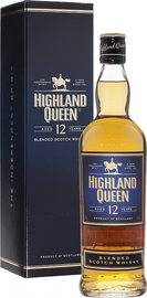 Виски шотландский «Highland Queen 12 years» в подарочной упаковке