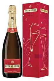 Шампанское белое брют «Piper-Heidsieck Brut» в подарочной упаковке (Праздничный выпуск)