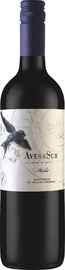 Вино красное сухое «Merlot Aves Del Sur»