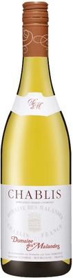 Вино белое сухое «Domaine des Malandes Chablis, 0.375 л» 2017 г.