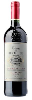 Вино красное сухое «Chateau de Beaulieu Bordeaux Superieur» 2015 г.