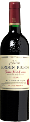 Вино красное сухое «Chateau Bonnin Pichon Lussac Saint-Emilion» 2014 г.