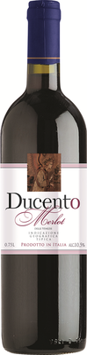 Вино красное сухое «Merlot delle Venezie Ducento» 2015 г.