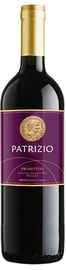 Вино красное сухое «Patrizio Primitivo» 2016 г.