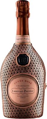 Шампанское розовое брют «Laurent-Perrier Cuvee Rose Brut» в металлическом футляре