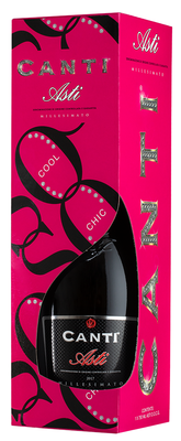 Вино игристое белое сладкое «Asti» 2017 г., в подарочной упаковке