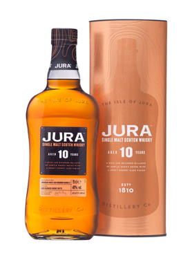 Виски шотландский «Jura Aged 10 Years» в тубе