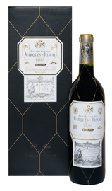 Вино красное сухое «Marques de Riscal Reserva» 2014 г.. в подарочной упаковке