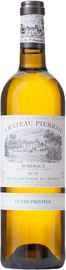 Вино белое сухое «Chateau Pierrail Cuvee Prestige» 2014 г.