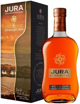 Виски шотландский «Jura Diurachs' Own Aged 16 Years» в подарочной упаковке