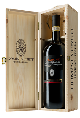 Вино красное полусухое «Amarone della Valpolicella Classico» 2013 г., в деревянной подарочной упаковке