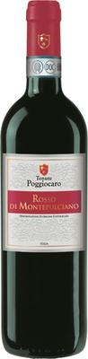 Вино красное сухое «Rosso di Montepulciano Tenute Poggiocaro» 2015 г.
