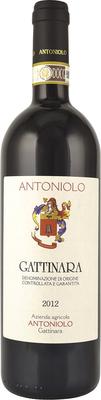 Вино красное сухое «Gattinara Antoniolo» 2012 г.
