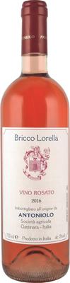Вино розовое сухое «Rosato Bricco Lorella Gattinara Antoniolo» 2017 г.