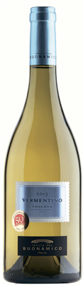 Вино белое сухое «Vermentino Toscana Buonamico» 2016 г.