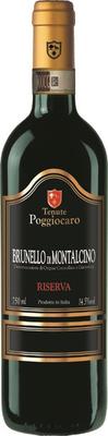 Вино красное сухое «Brunello di Montalcino Riserva Tenute Poggiocaro» 2011 г.
