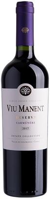 Вино красное сухое «Viu Manent Estate Collection Reserva Carmenere» 2017 г.
