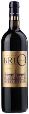 Вино красное сухое «Brio de Cantenac Brown Margaux» 2012 г.