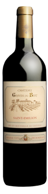 Вино красное сухое «Chateau Graves du Bert Saint-Emilion» 2015 г.
