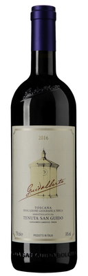 Вино красное сухое «Guidalberto» 2016 г.