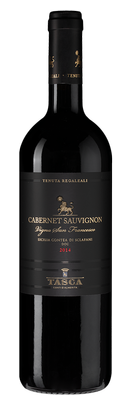 Вино красное сухое «Tasca d'Almerita Cabernet Sauvignon» 2014 г.