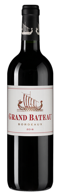 Вино красное сухое «Grand Bateau Rouge» 2016 г.