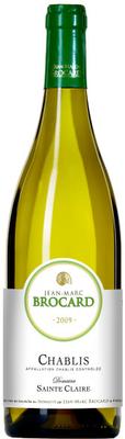 Вино белое сухое «Jean-Marc Brocard Chablis  Domaine Sainte-Claire» 2017 г.