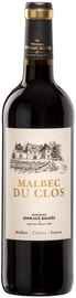 Вино красное сухое «Malbec du Clos Cahors» 2015 г.