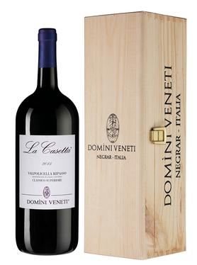Вино красное полусухое «Domini Veneti Valpolicella Classico Superiore» 2015 г., в деревянной подарочной упаковке