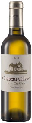 Вино белое сухое «Chateau Olivier Blanc Pessac-Leognan, 0.375 л» 2014 г.