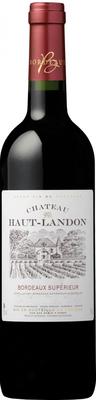 Вино красное сухое «Chateau Haut-Landon Bordeaux Superieur» 2015 г.
