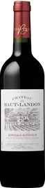 Вино красное сухое «Chateau Haut-Landon Bordeaux Superieur» 2015 г.