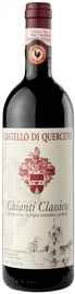 Вино красное сухое «Castello di Querceto Сhianti Cllassico» 2015 г.