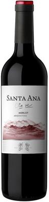 Вино красное полусухое «Santa Ana Merlot» 2016 г.